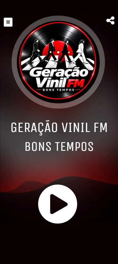 Print do app Geração Vinil
